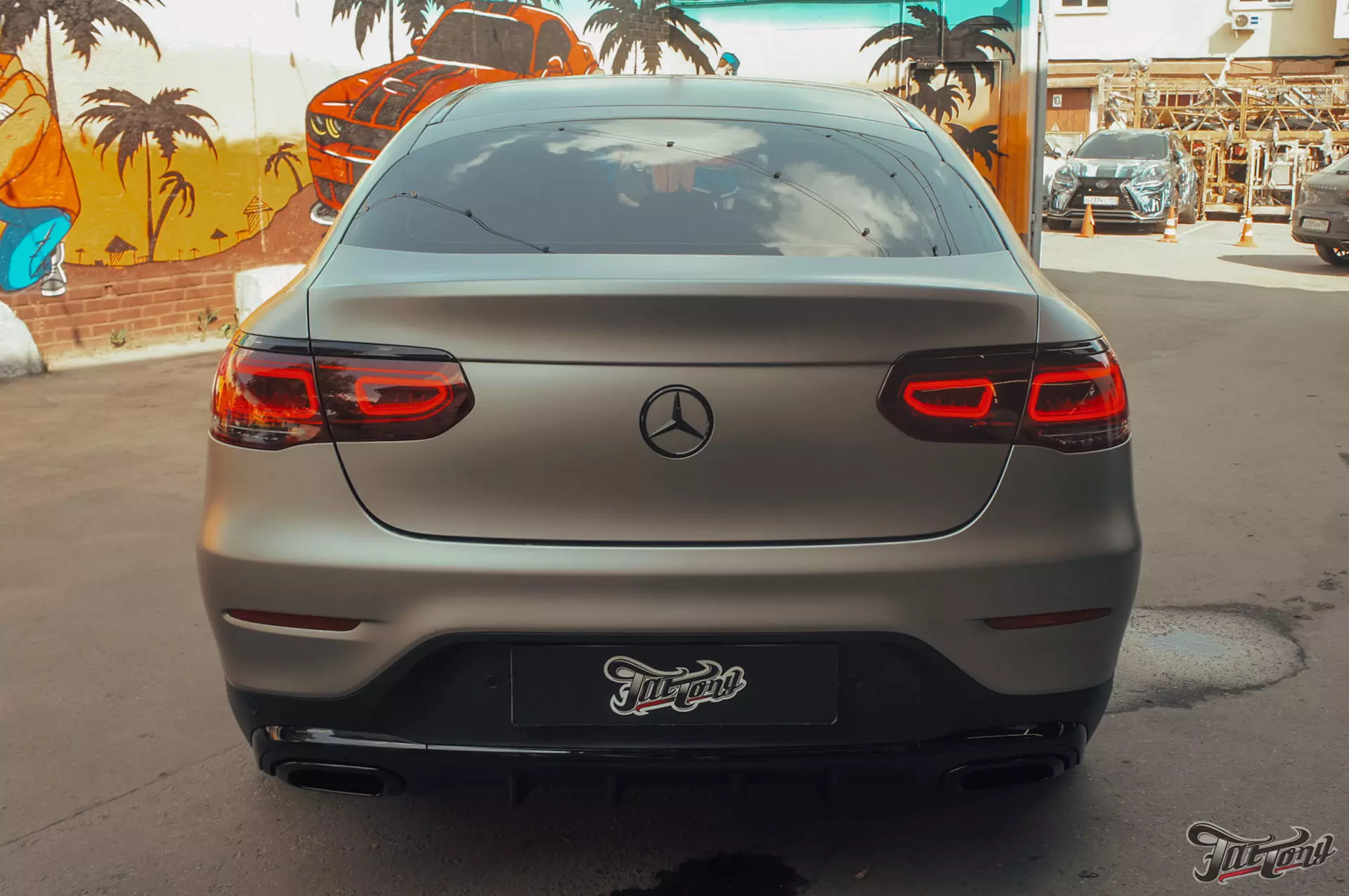 Mercedes GLС. Выполнили антихром